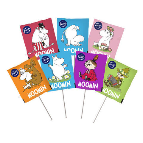 Box of Moomin lollipops by Fazer