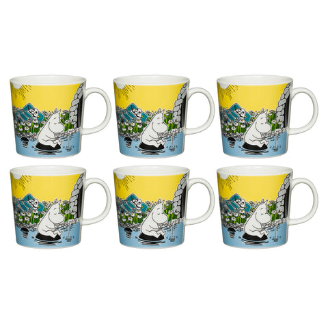 Moomin Summer Mug 2015 - Moment on the Shore six pack