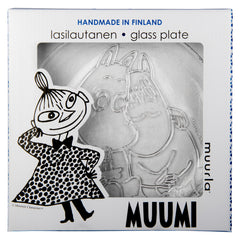 Moomin Together Forever glass plate 19 cm