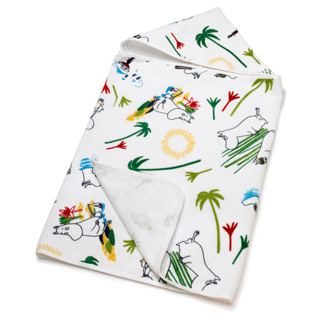 Moomin head towel by Finlayson
