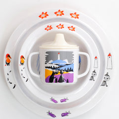 The Book about Moomin, Mymble and Little My - Tableware set