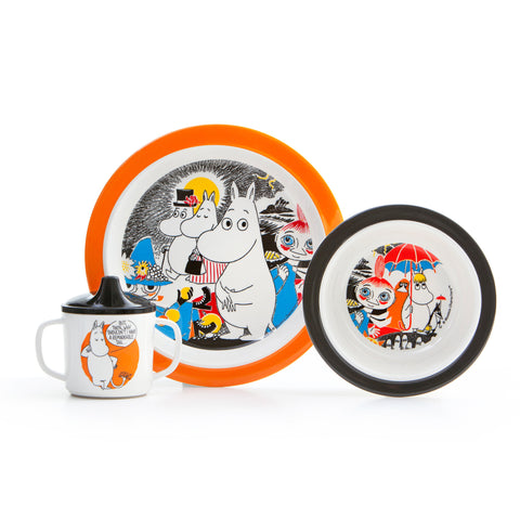 Moomin comics - tableware set