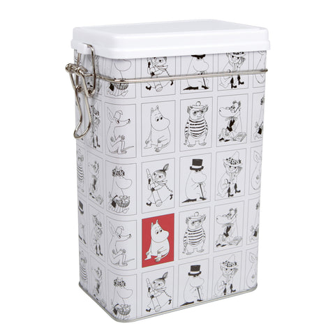 Moomin coffee jar squares