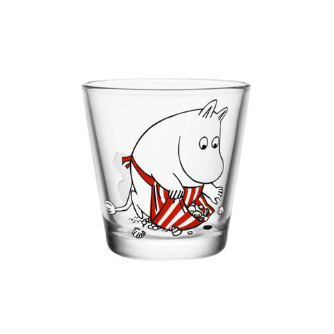 Moominmamma on the beach 21 cl glass by Arabia