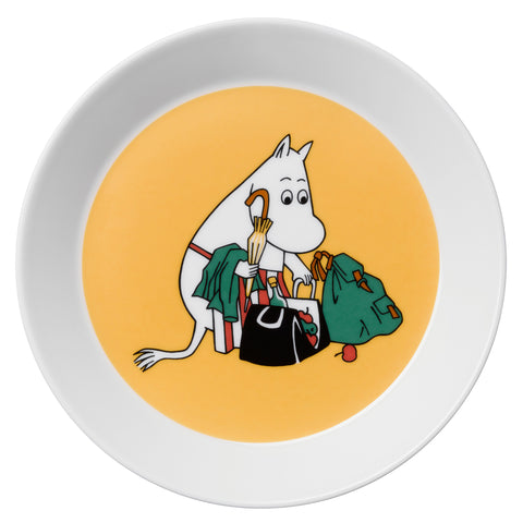 Moominmamma plate apricot by Arabia