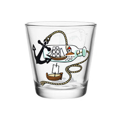 Moomintroll fishing 21 cl glass by Arabia