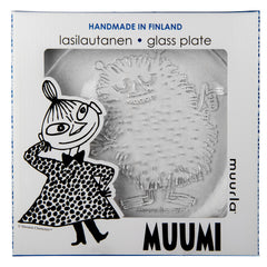 Moomin Stinky glass plate 19 cm