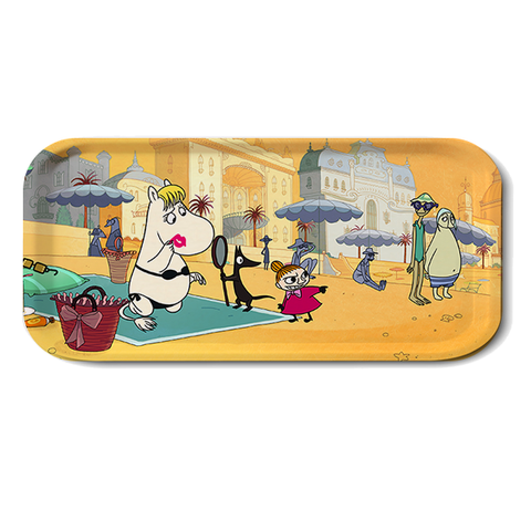 Moomin riviera beach Tray 32 x 15 cm
