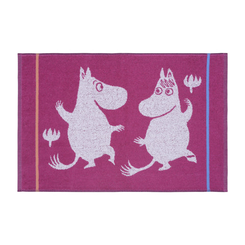 Magic Moomin hand towel fuchsia