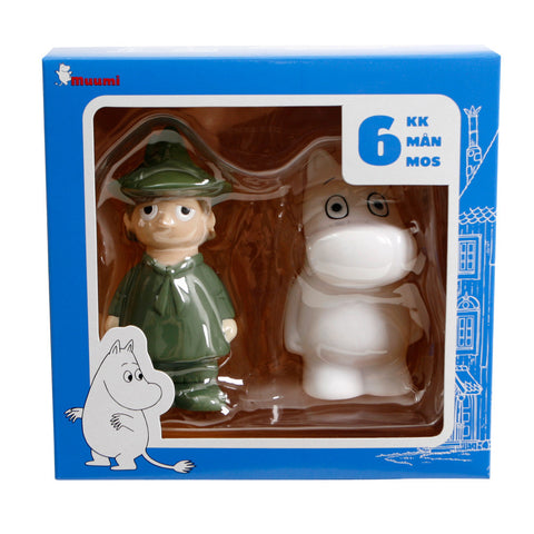 Moomin bath set Moomintroll and Snufkin