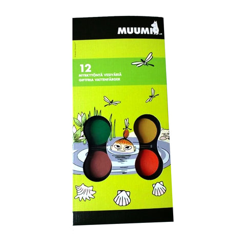 Moomin water-colour-set 12 pcs.