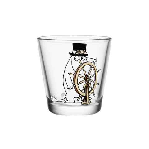 Moominpappa at the helm 21cl glass by Arabia