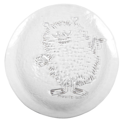 Moomin Stinky glass plate 19 cm