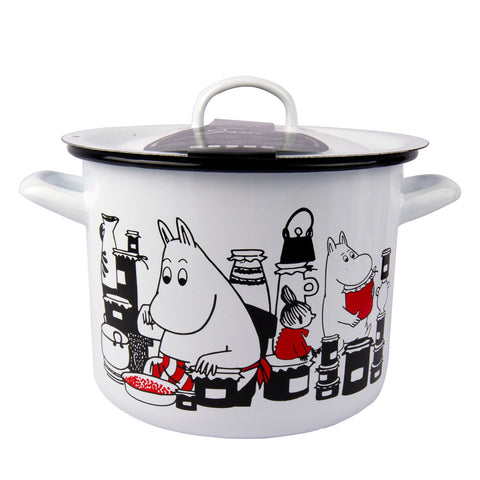 Moomin pot 3,5 l white