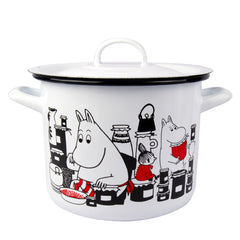 Moomin pot 3,5 l white