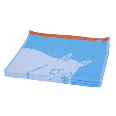 Moomintroll hand towel turquoise 30 x 50 cm by Finlayson