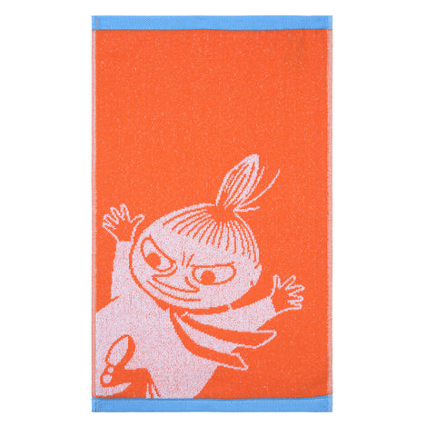 Little My hand towel orange 30 x 50 cm by Finlayson