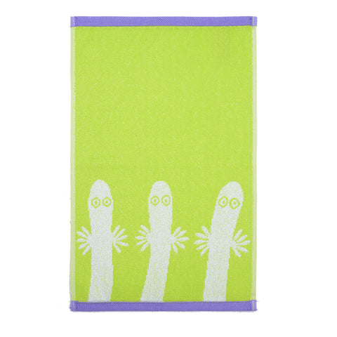 Hattifatteners hand towel lime 30 x 50 cm by Finlayson