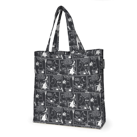 Comic Moominmamma shopping bag with inner pocket by Finlayson