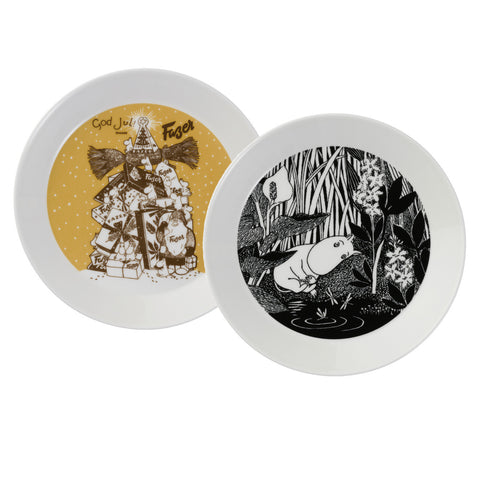 Collector's Edition Moomintroll dreaming and Fazer plate 2-pack