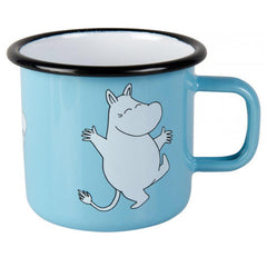 Moomintroll enamel mug 3,7 dl