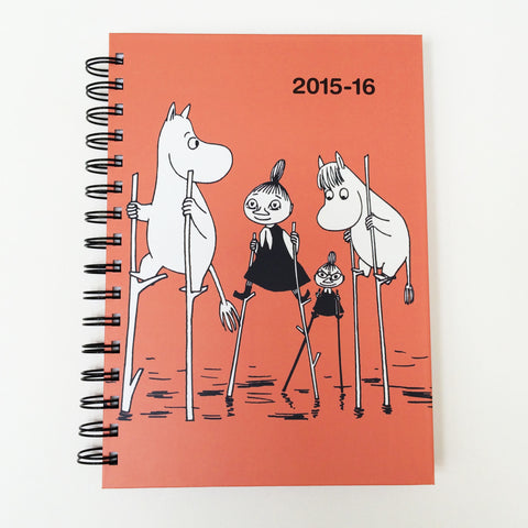 Moomin 18-month weekly calendar