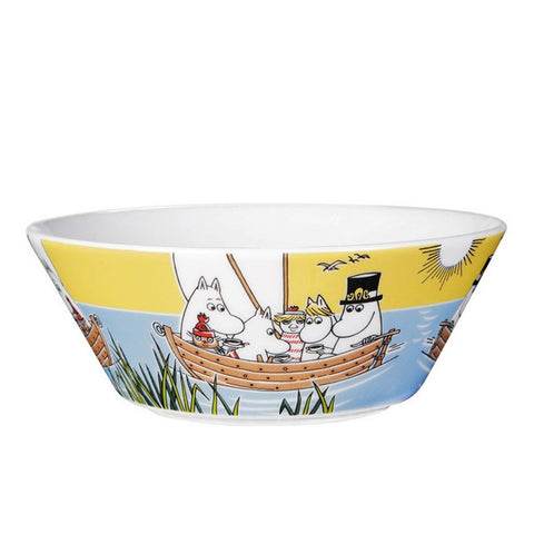 Moomin summer bowl 2014 - Sailing with Nibling & Too-Ticky
