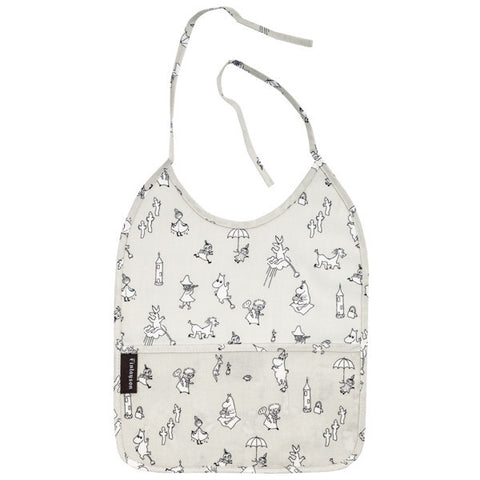 Moomin bib grey by Finlayson