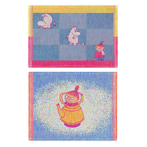 My Coffeepot & Moomin Line dishcloth 2-pack by Ekelund