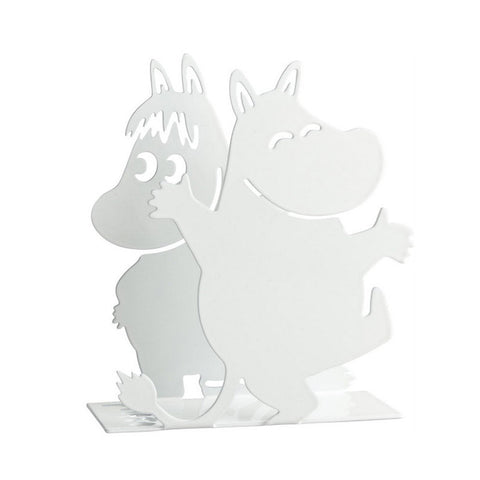 Moomin and Snorkmaiden napkin holder by Pluto Produkter