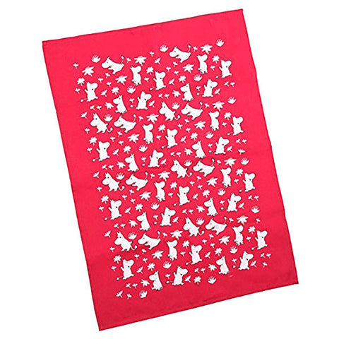 Moomin Red Kitchen towel by Opto Design