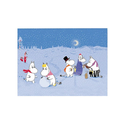 Moomin winter games table mat by Opto Design
