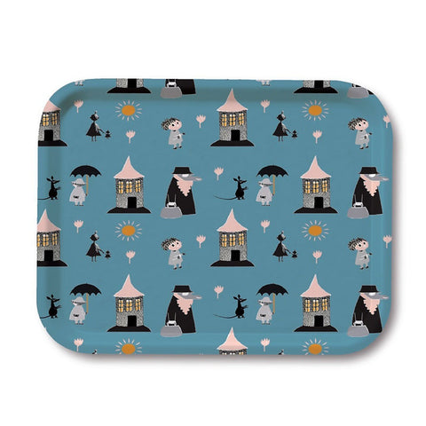 Blue Moomin Tray by Opto Design