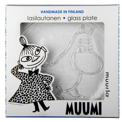 Moomin Moomintroll glass plate 19 cm