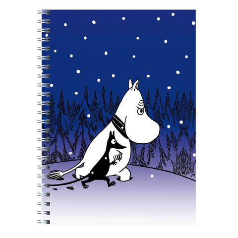 Soft cover notebook Moomin and Sniff