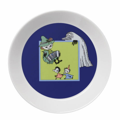 Moomin Spring Melody plate by Arabia