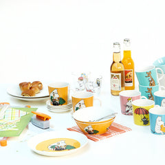 Moominmamma plate apricot by Arabia