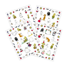 Moomin & friends stickers