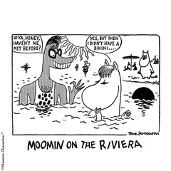 Haven't we met before - Moomins on the Riviera