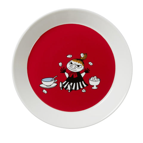 Red Little My plate by Arabia