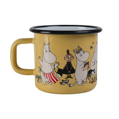 Moomin 70 years enamel mug 3,7 dl