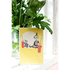Who will comfort Toffle wooden card 4-pack