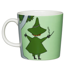 Green Snufkin mug by Arabia