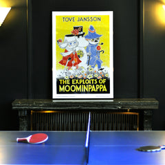 Moomin poster - The Exploits of Moominpappa