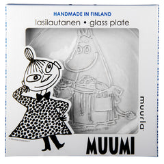 Moomin Moominmamma glass plate 19 cm