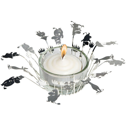 Moominfamily candle holder