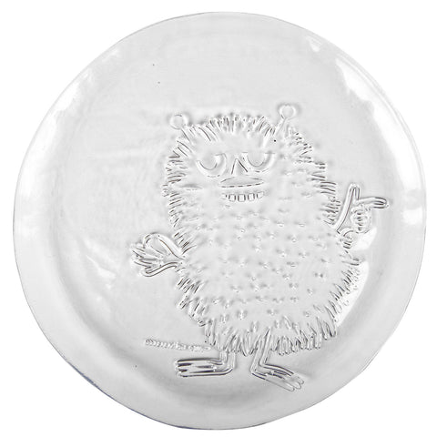 Moomin Stinky glass plate 26 cm