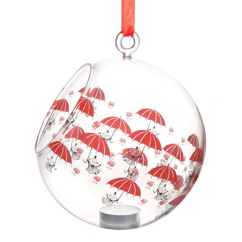 Decoration ball, red Ø 13 cm