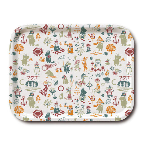 Moomin tray orange 43 x 33 cm