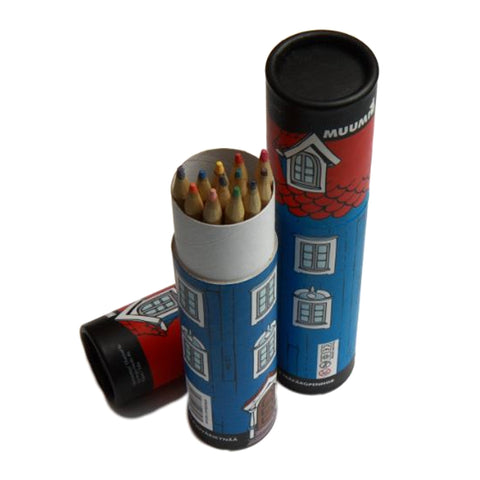 Colour pens 12 pcs tube